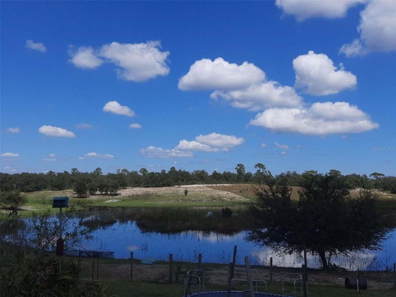 Pond & Pasture View from Porch