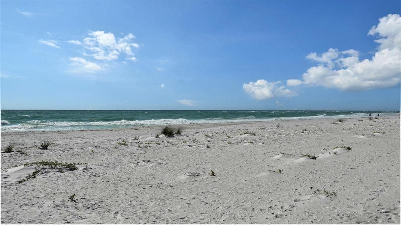 Serene and private, being no condos along this stretch until you get further North on the island