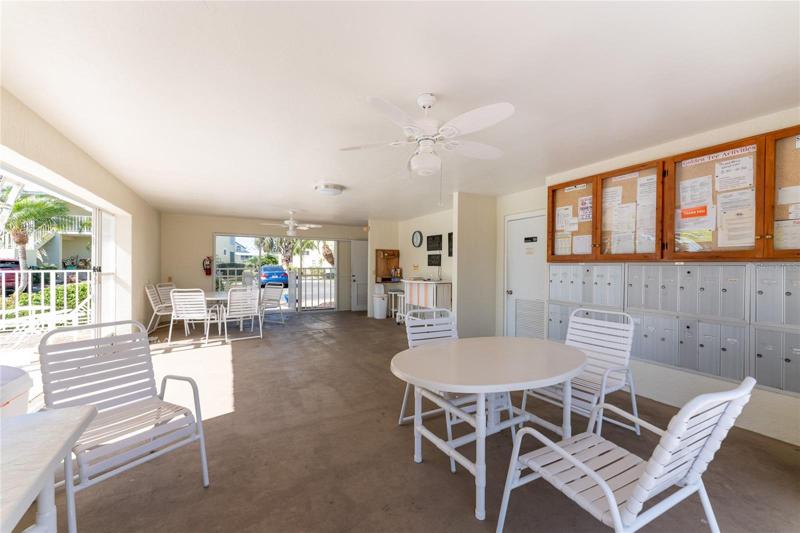 Community meeting area by pool and mailbox area