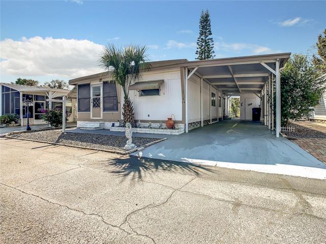 front of property