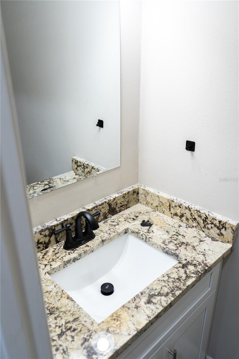 Downstairs half bathroom