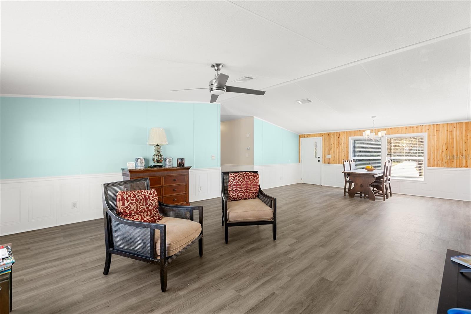 New laminate flooring