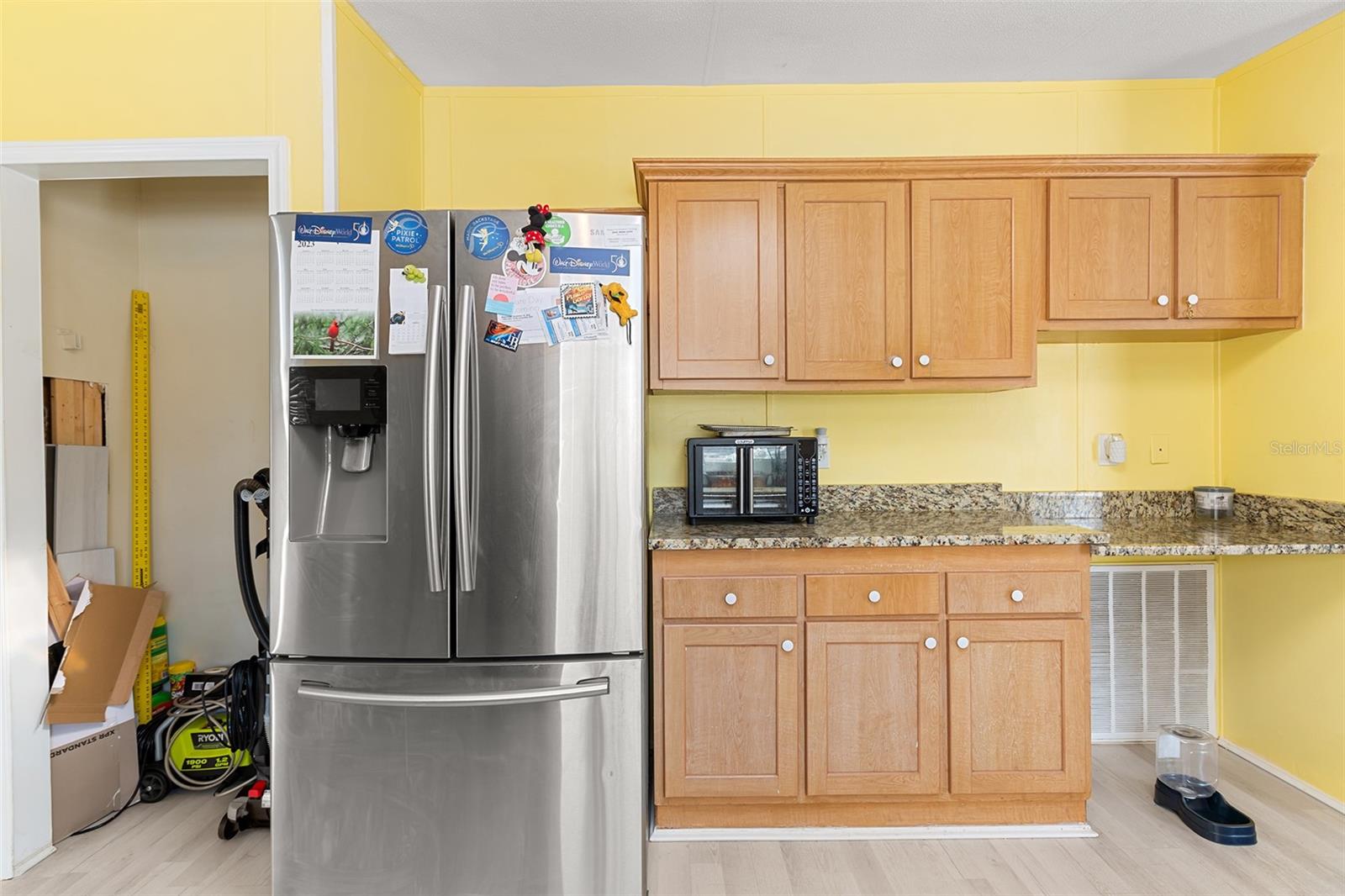 Laundry room located off kitchen