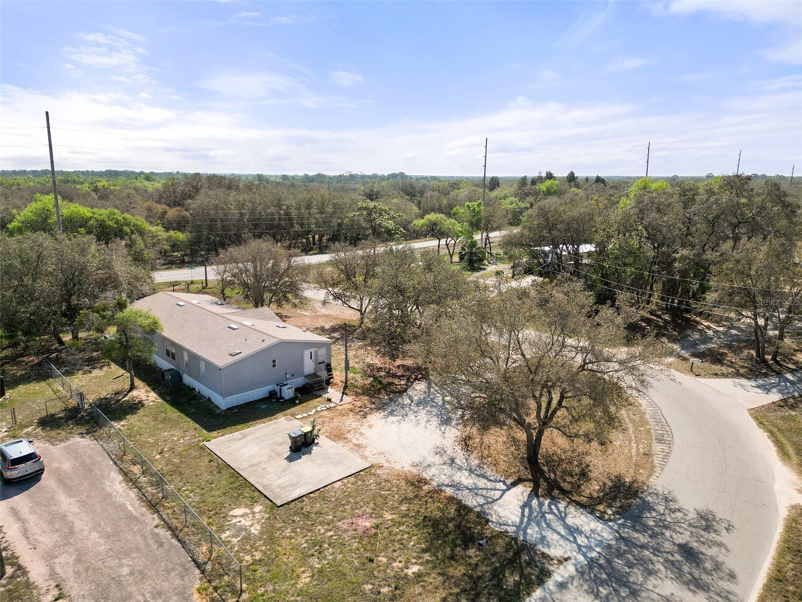 View of lot