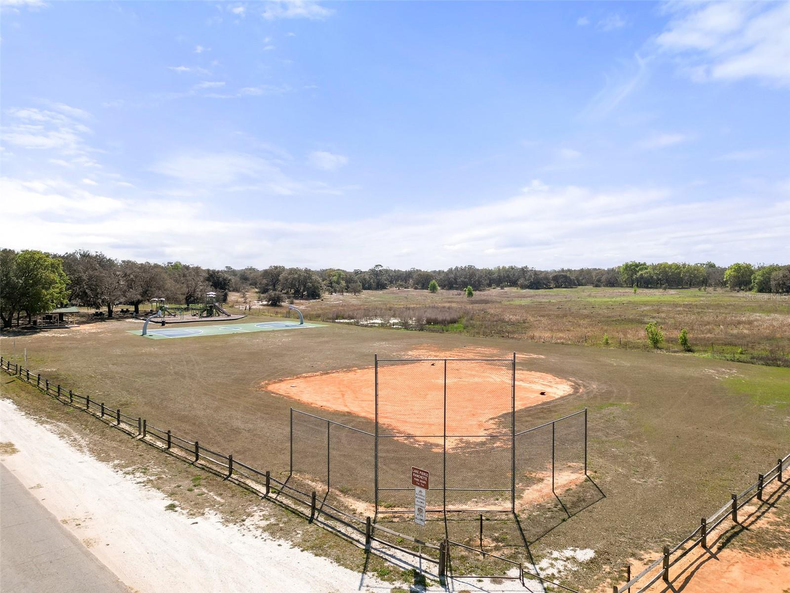 Baseball fields