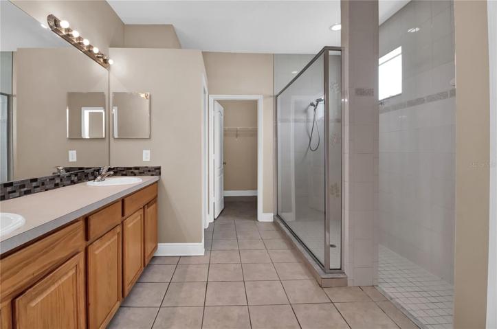 primary bathroom suite