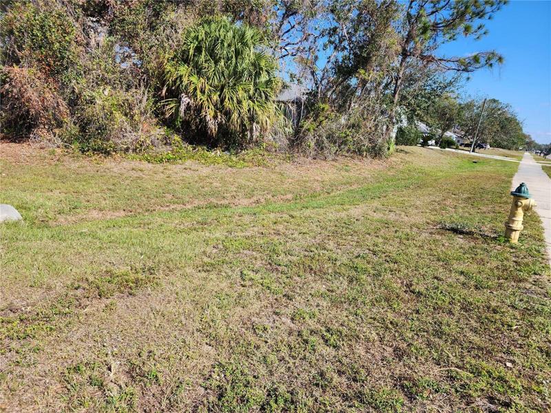 Front of lot facing S. Cranberry
