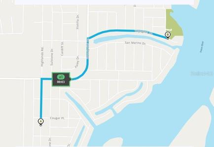 1 mile to Harbour Heights Park