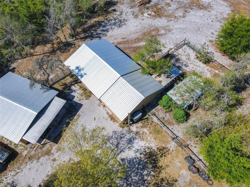 Workshop and horse barn