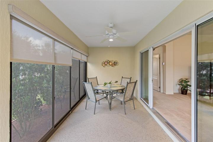Rear Lanai with Shades