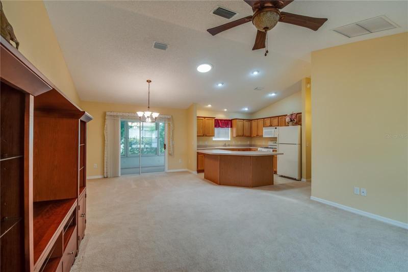 Living/dining/kitchen