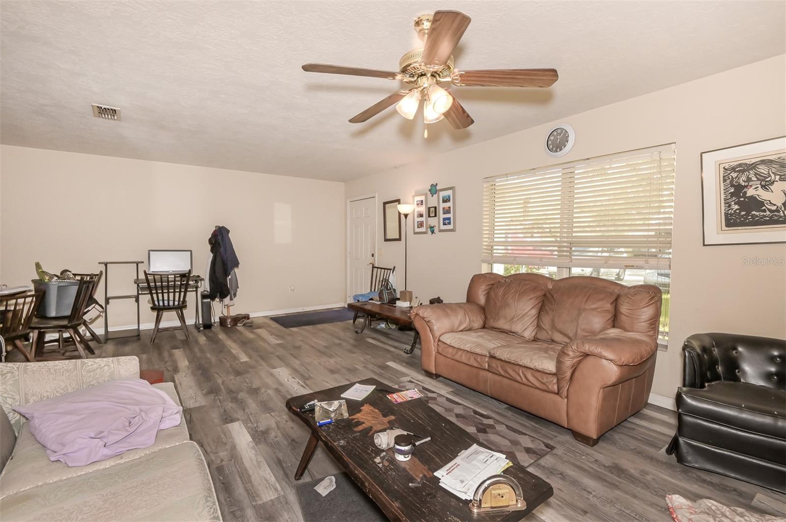 Unit #1222 Large Open Living Room From Entry