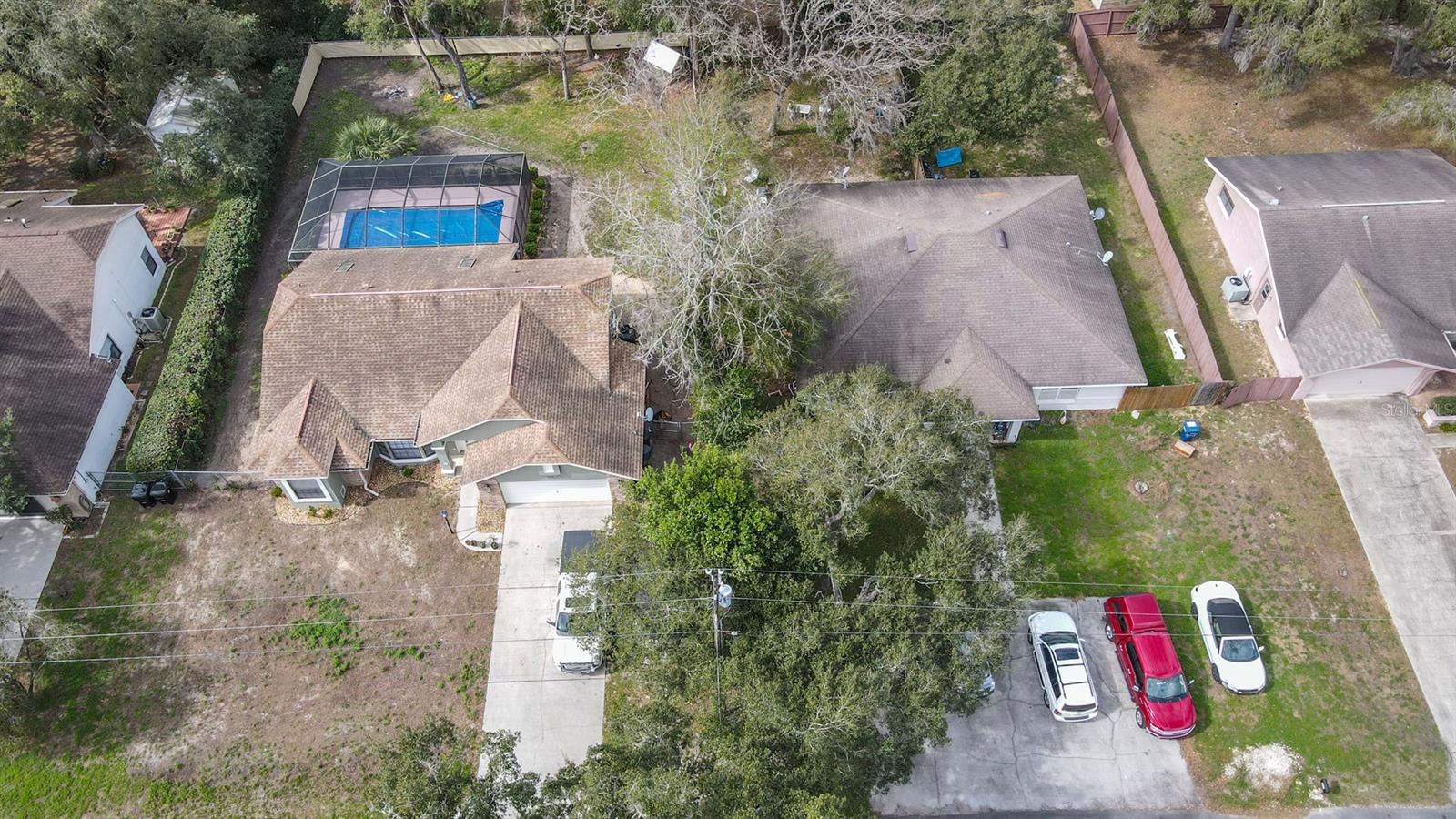 Aerial Front view of Duplex #5