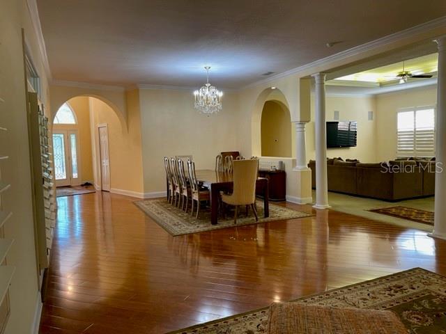 SEE ENTRANCE FROM FORMAL LIVING ROOM