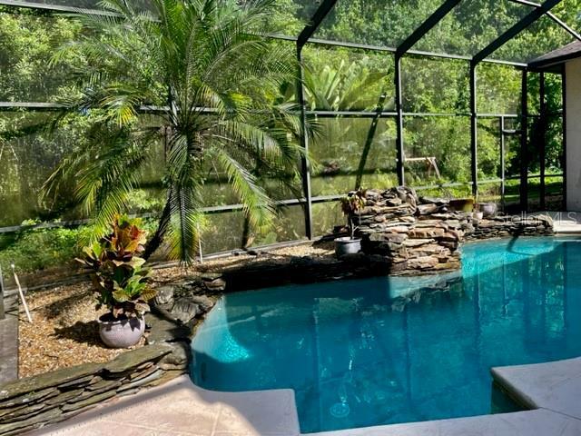 LAGOON POOL WATER FALL