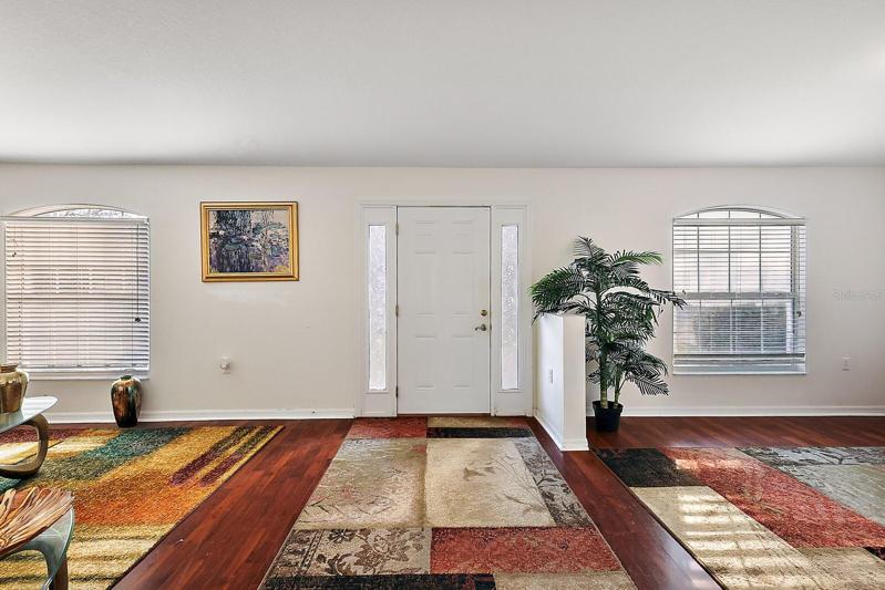 Front entry into Foyer