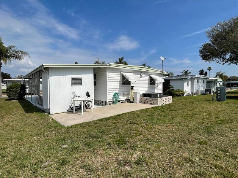Back of the home.