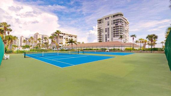Shared Tennis Court