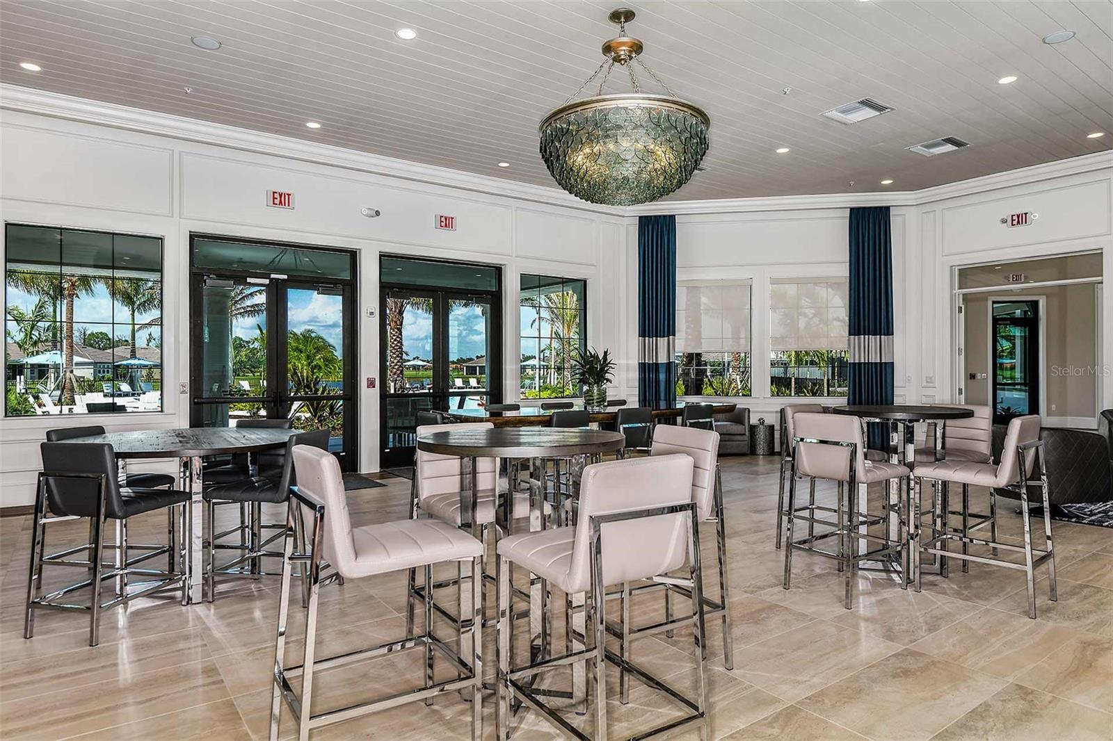 Seating Area in Clubhouse