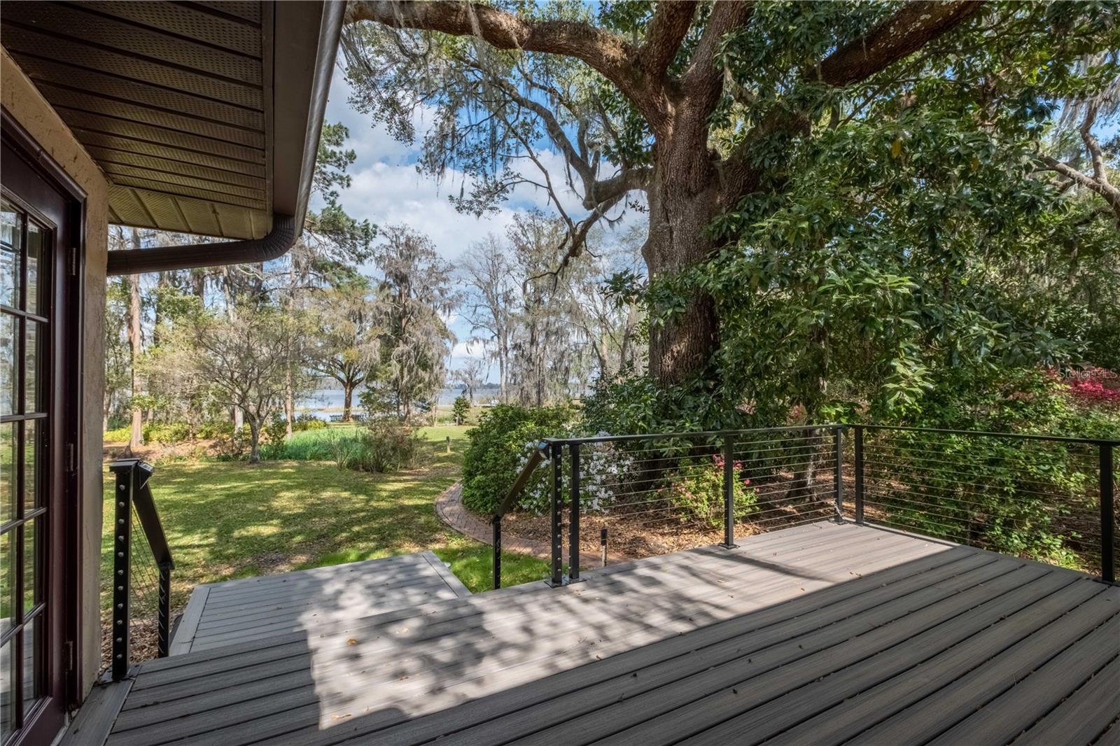 From Deck to Lake