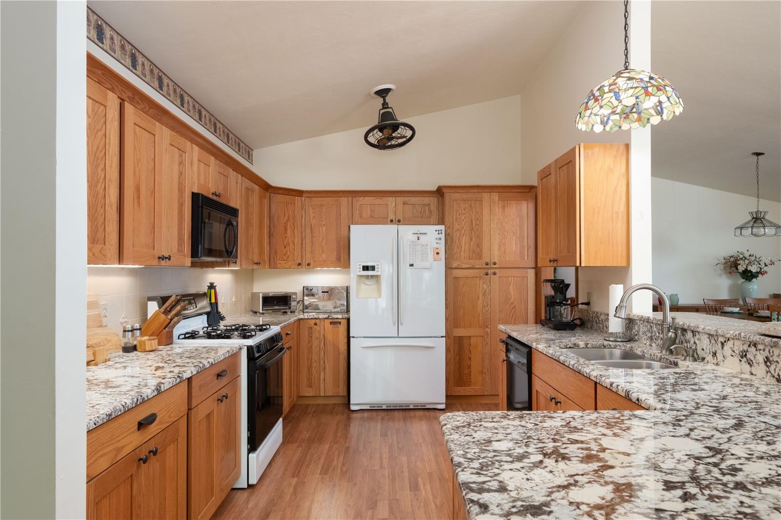 Galley kitchen everything at your fingertips