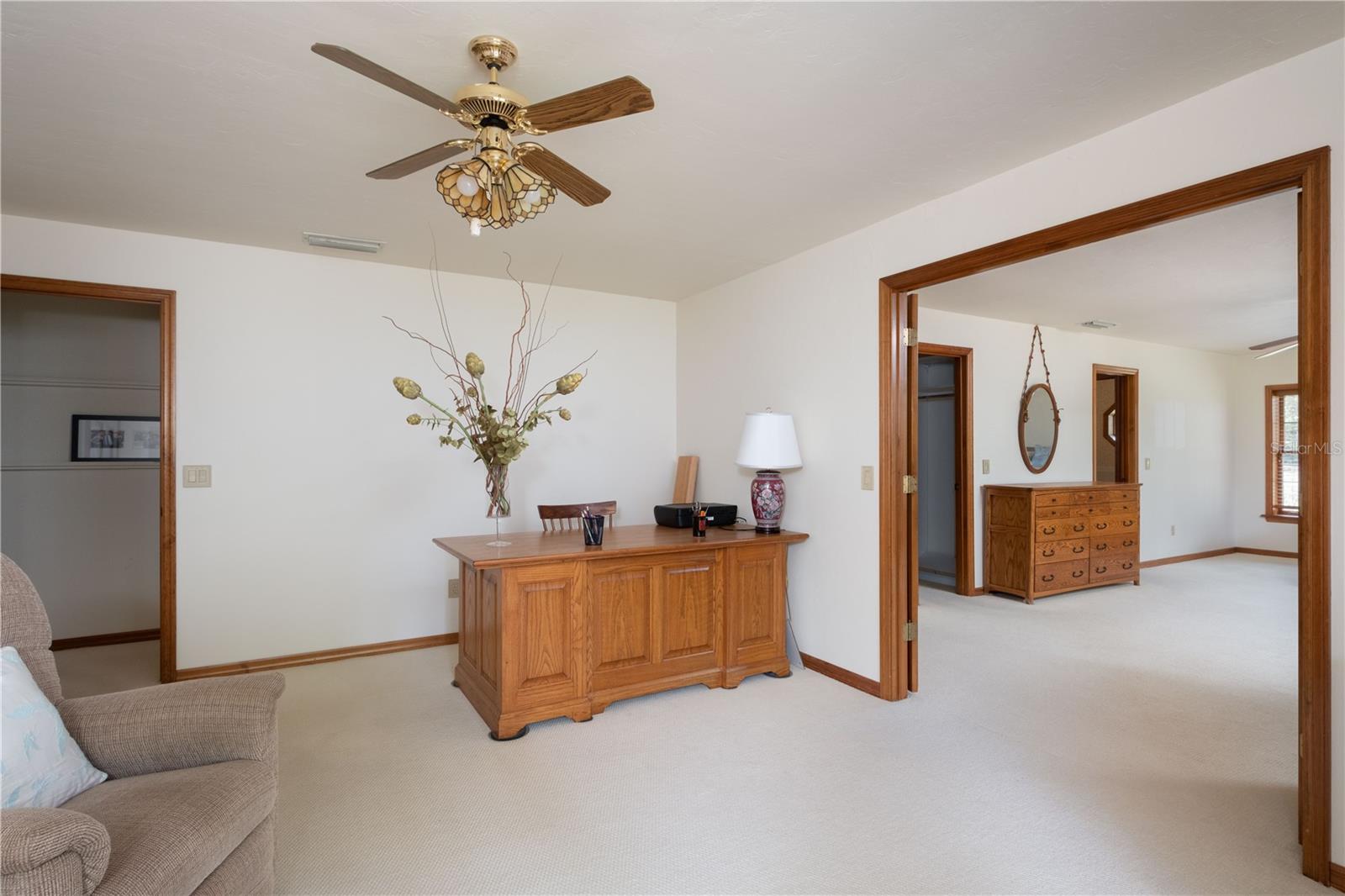 Large office with room for executive desk