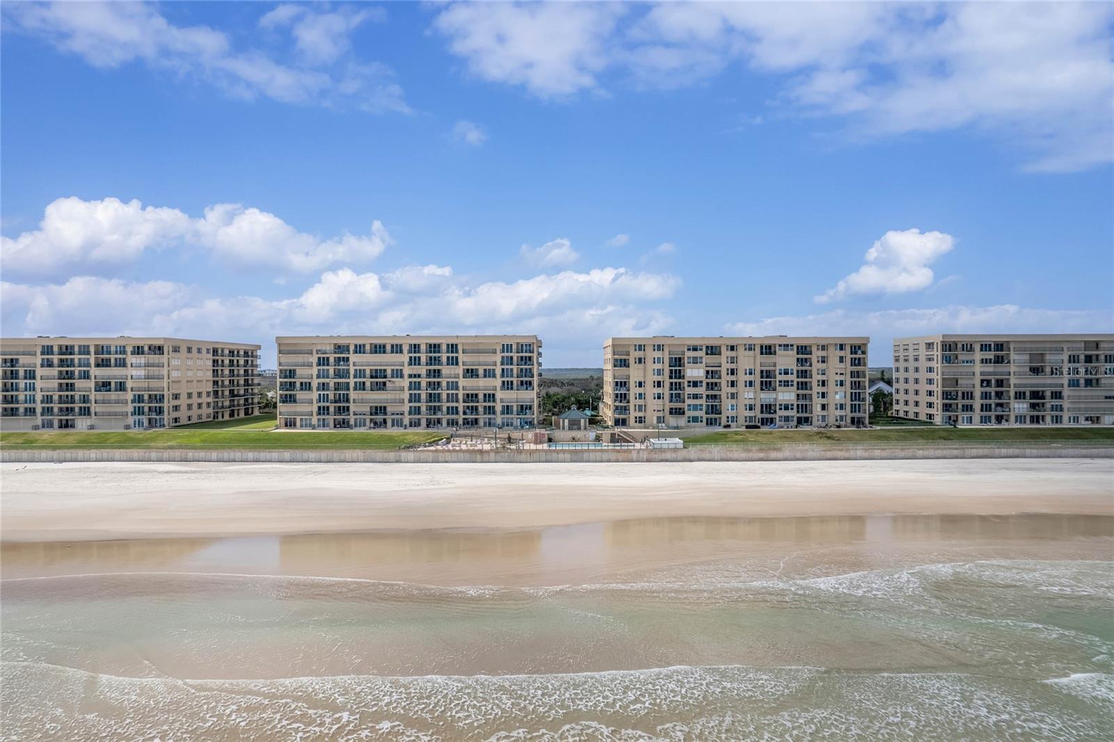 The Towers at Ponce Inlet's multiple towers provide expansive beach coverage for residents.