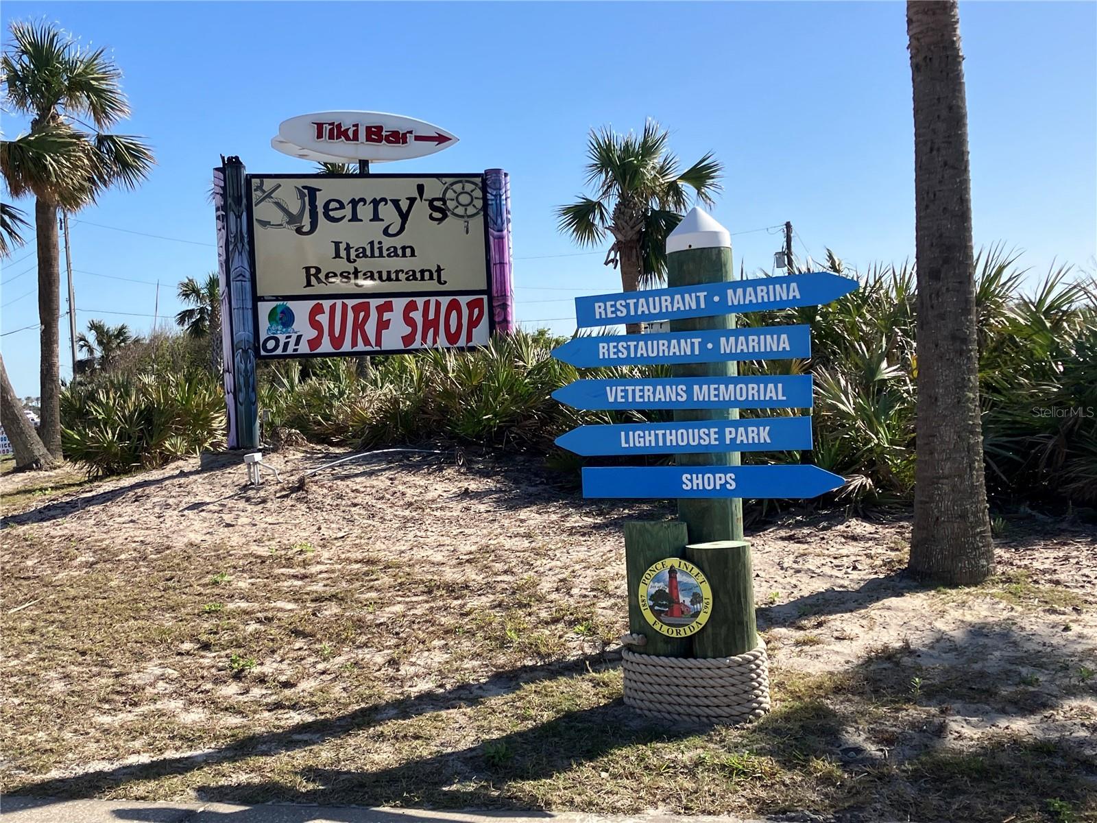 This end of the Barrier Island has more than one Marina for wet and dry-docking.