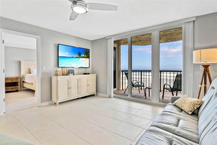 View from Living Space towards Primary Suite.