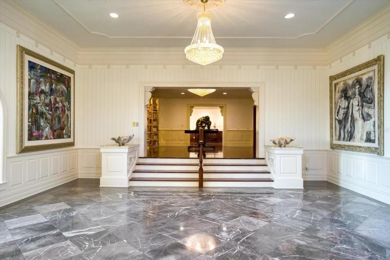 Graceful "gathering space" leading to the Ballroom