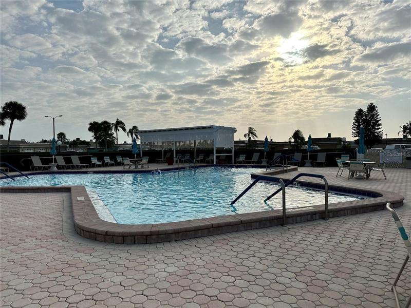 Heated pool