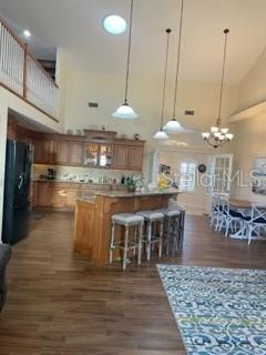 Spacious open floor plan