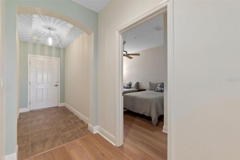 front entry hallway