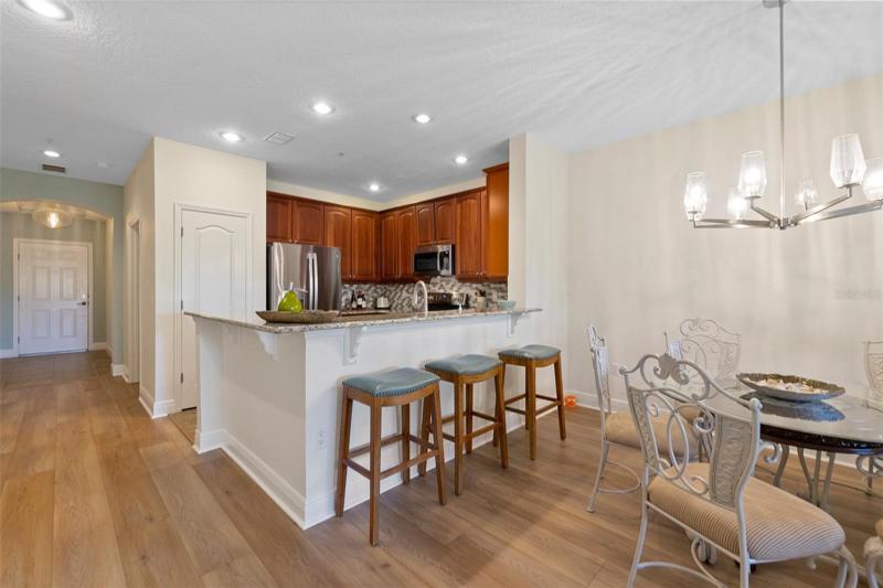 kitchen & dining area