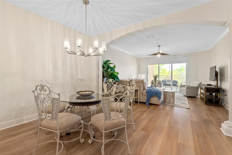 dining & living room