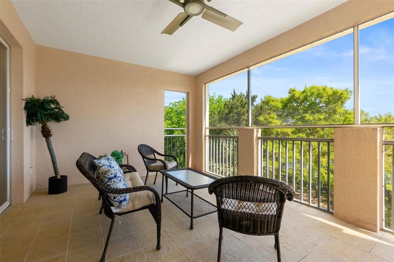 lanai with ICW view