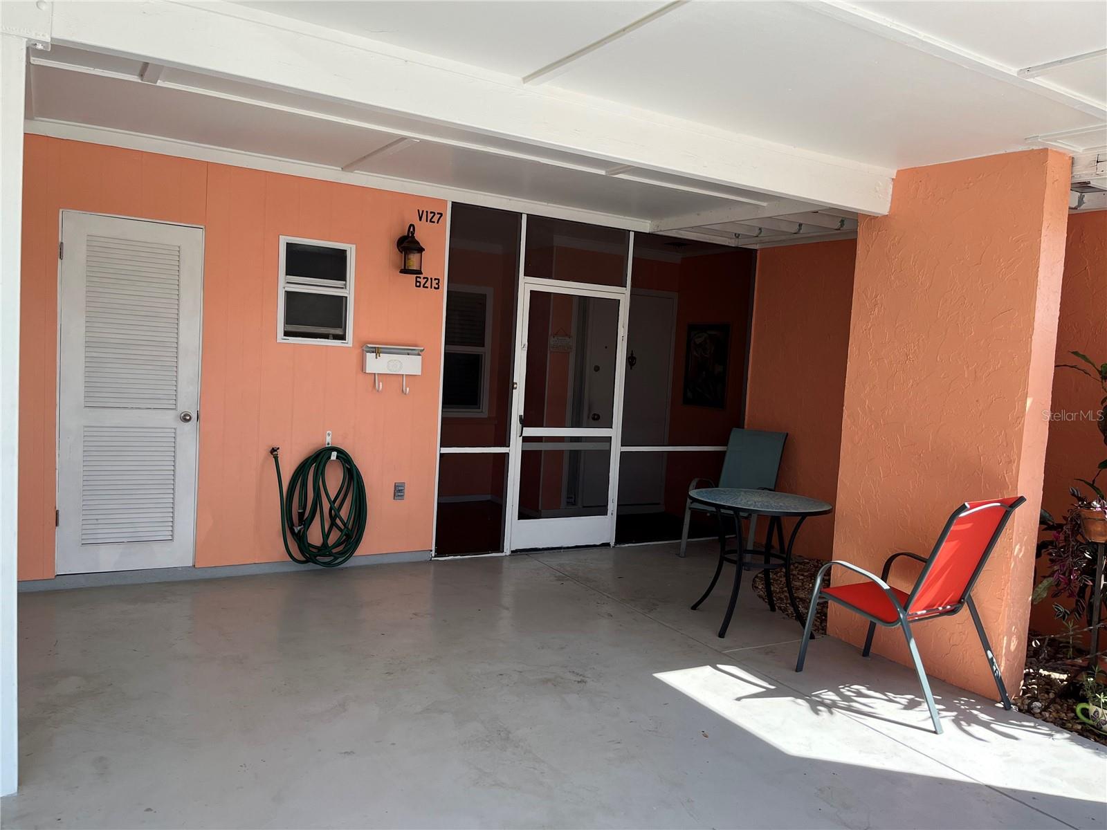 Entry fromCarport