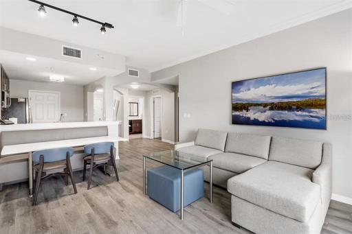 Living Dining Combination Room