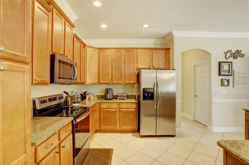 Kitchen with Stainless Steel Appliances