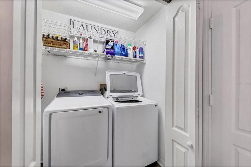 Laundry closet