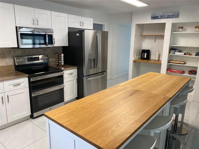 Kitchen with new appliances