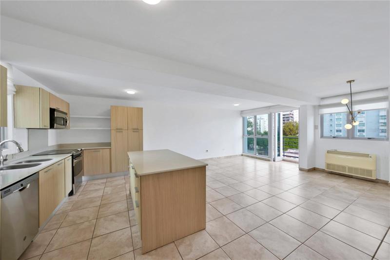 Kitchen and Living Area