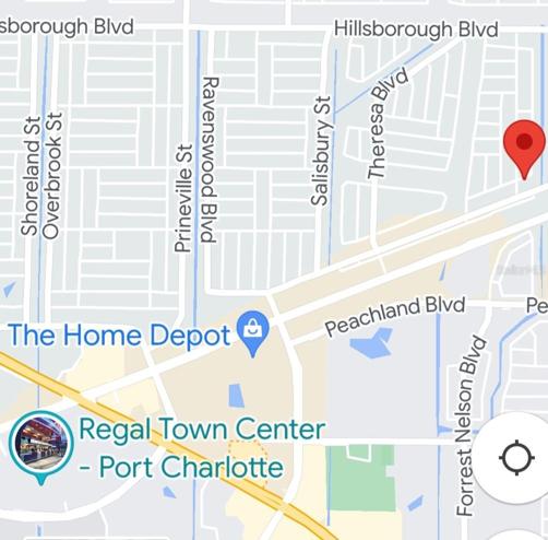 Red Pin is the location