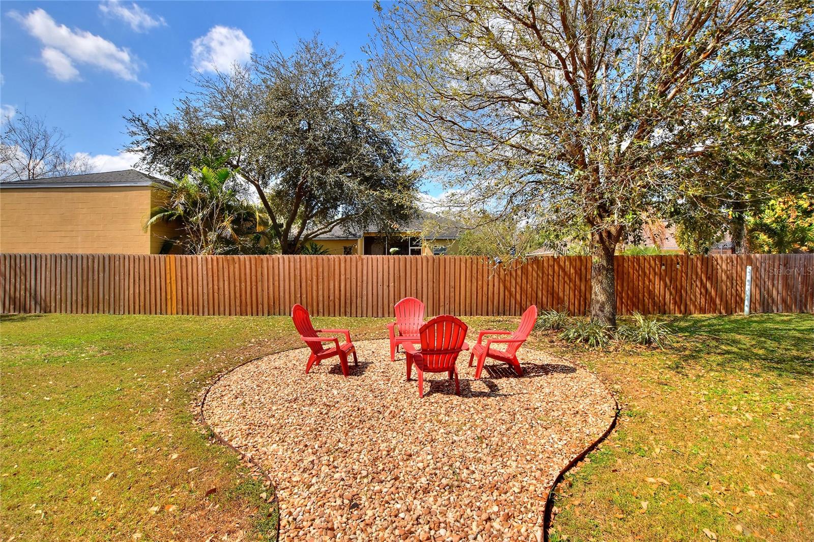 Back Yard. 