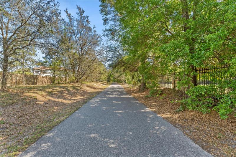 The Beautiful Seminole-Wekiva Trail - Iron Gate (Right) Is Coded Gate Entry to Veramonte's Park.