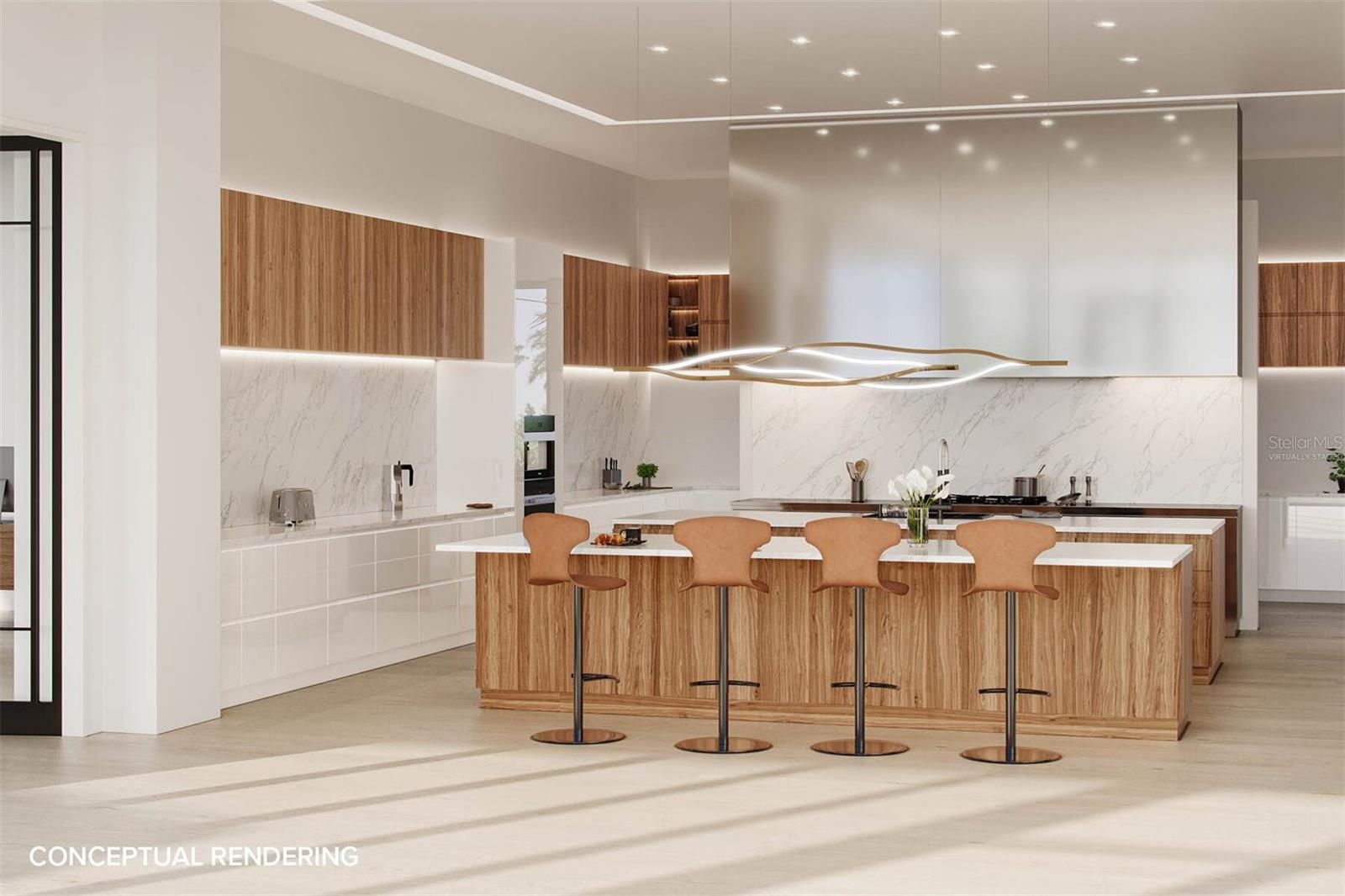 Kitchen - Rendering - Virtually Staged