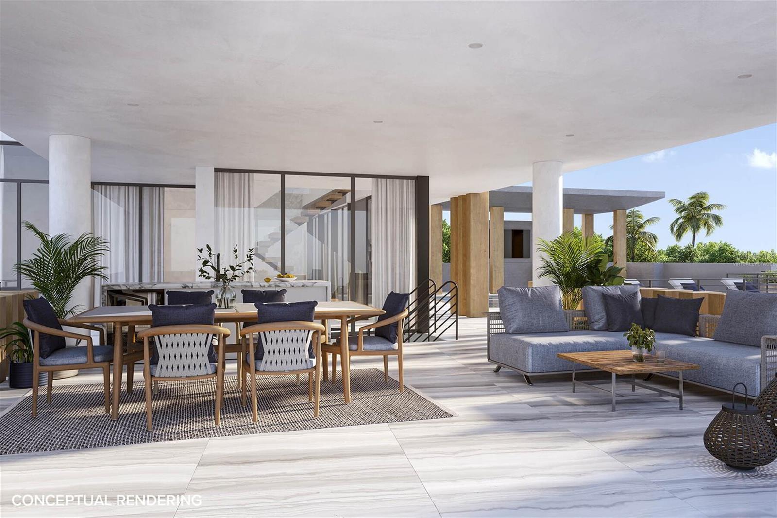Lounge - Rendering - Virtually Staged