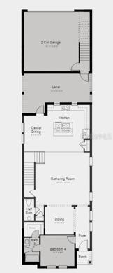 Structural options include: bedroom 4 with a full bath, game room with wet bar, kitchen island knee wall cabinets, covered extended lanai, and floor outlet.