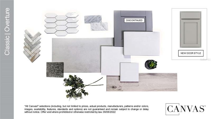 Design Selections. Home is under construction, selections are subject to change.