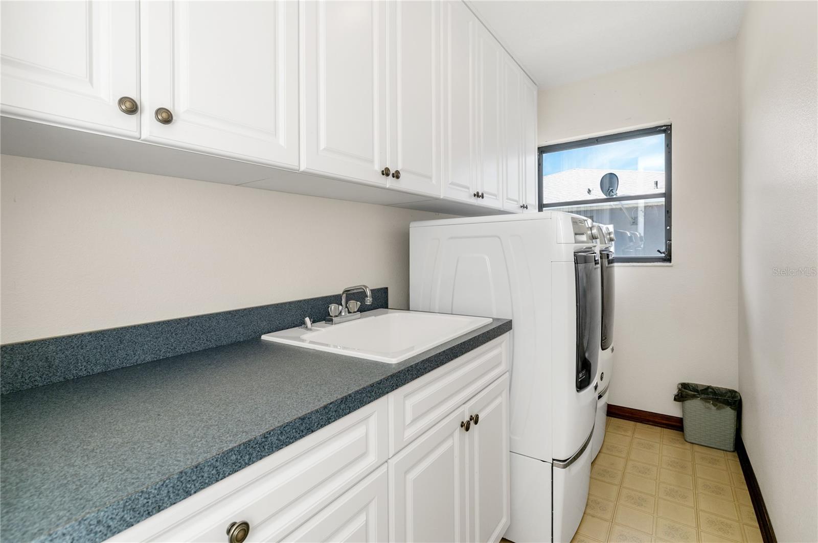 Entry view to laundry room
